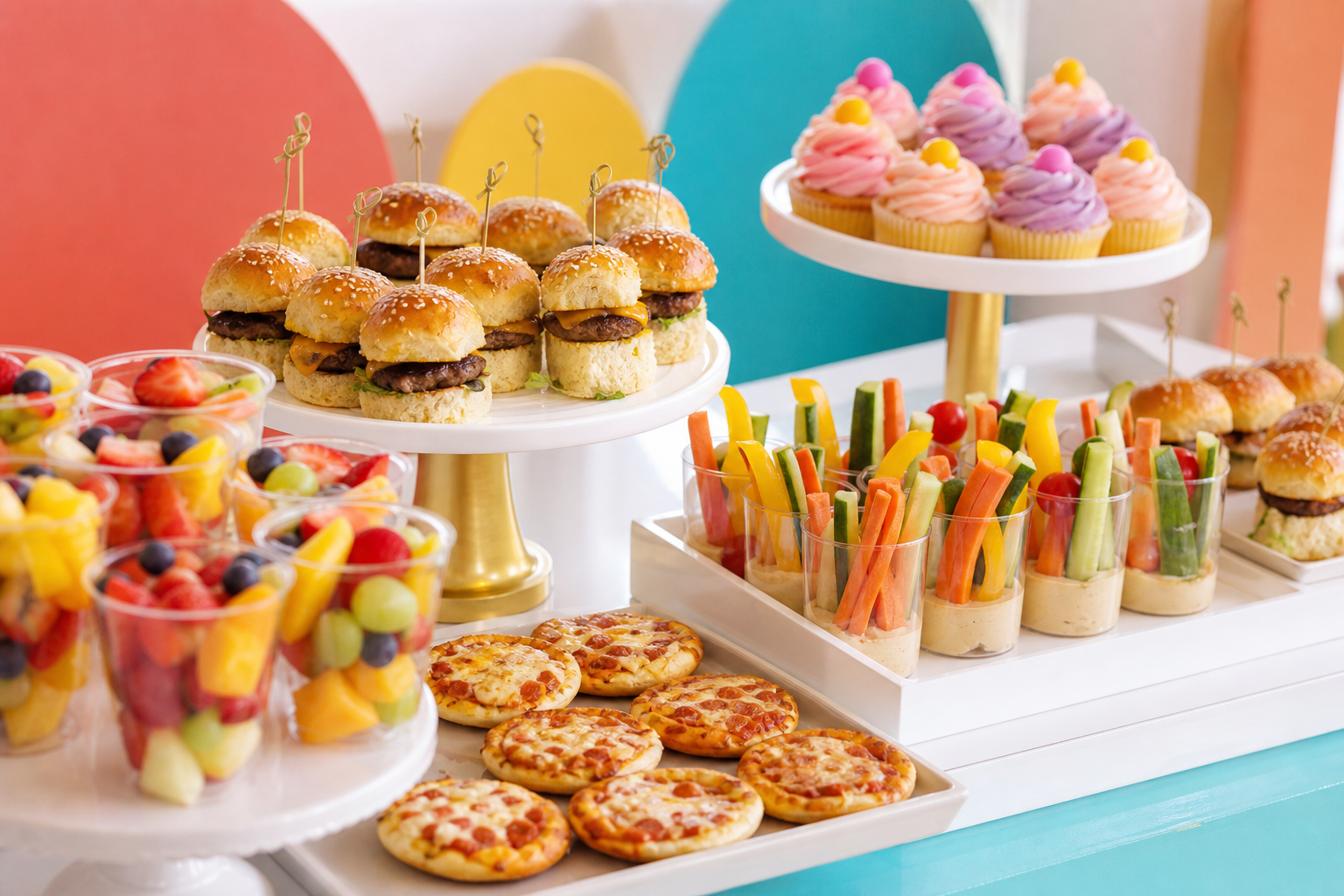 Playful children's party catering